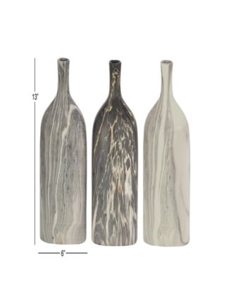 Ceramic Contemporary Vase, Set of 3