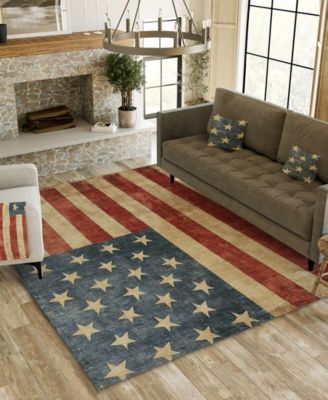 Liberty Machine Washable LB1 3'x5' Area Rug Set