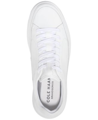 Men's GrandPrø All Day Leather Lace-Up Court Sneakers