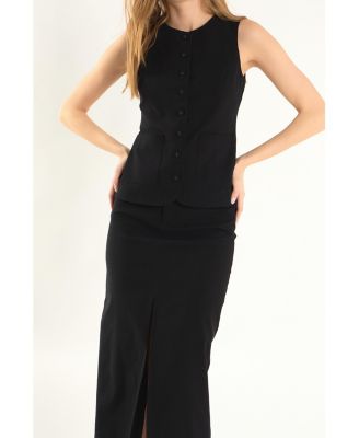 Women's Linen Long Top