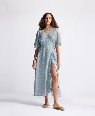 Women's Maxi Wrap Dress