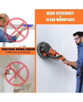 750W Variable Speed Electric Foldable Drywall Sander