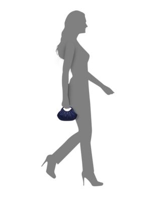 Mini Moon with Cut Out Handle Satchel Bag