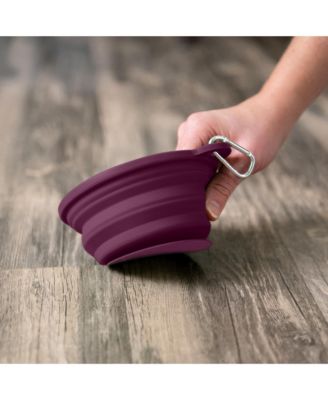 3-in-1 Dog Walk Bag, Travel Bowl, & Reflective Leash with Matching Planet-Safe Dog Poop Bags