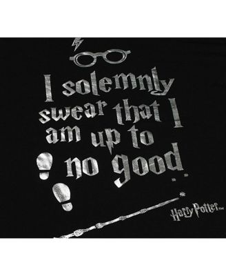 Little Girls Up To No Good 2-Piece Racerback Tank Top Pajama Short Set