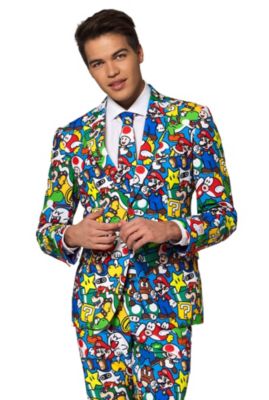 Men's Super Mario Licensed Suit