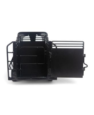 1/16 Black Gooseneck Half Top Trailer