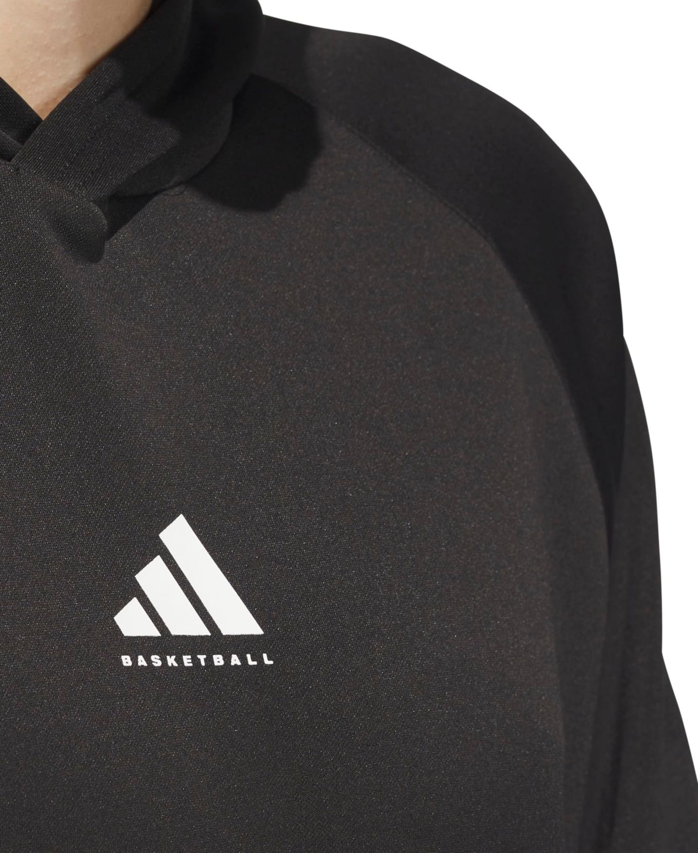 Мужское флисовое баскетбольное худи adidas Select Foundation — фото 3