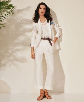 Ralph Lauren★Linen-Blend Twill Blazer Linen-Blend Twill Blazer
