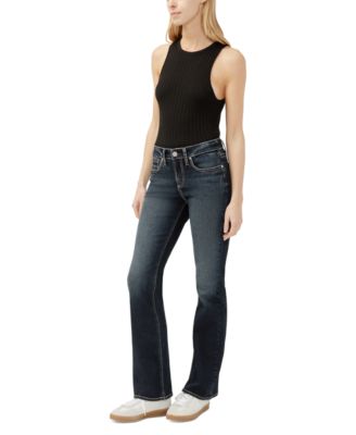 Women's Suki Mid Rise Curvy Fit Bootcut Jeans