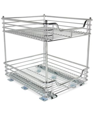 Glidez  Pull-Out Storage Organizer, 2-Tier Design