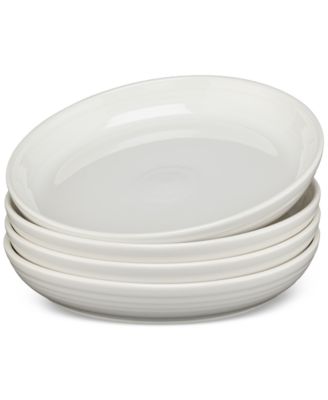 Fiesta - White Coupe Dinner Bowls, Set of 4