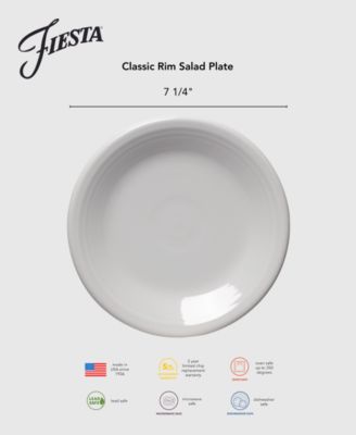 Aegean Classic Rim Salad Plates, Set of 4