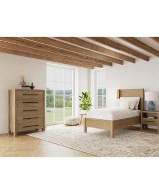Davie 3-Pc. Twin Set (Panel Bed, Chest & 1-Drawer Nightstand)
