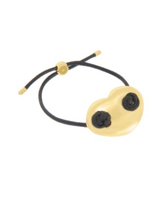 Black Statement Mariner Heart Friendship Bracelet