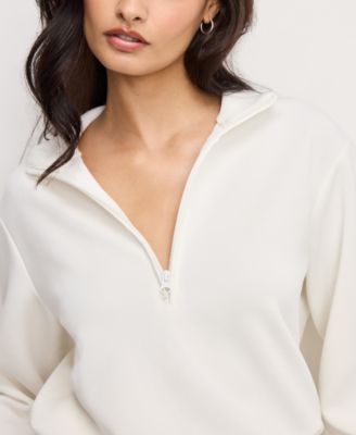 Women's Air Soft Half-Zip Sweatshirt, Regular & Plus Size