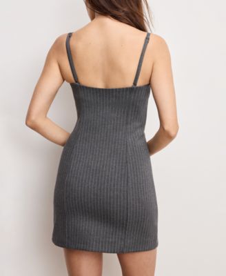 Women's Soft-Stretch Ponte Mini Dress, Regular & Plus Size