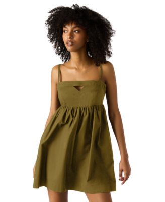 Women's Meadow Sleeveless Cotton Fit & Flare Mini Dress