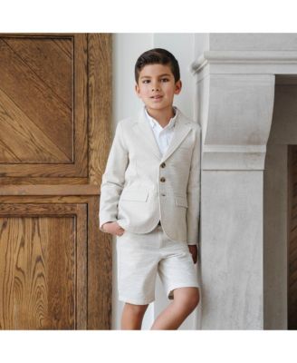 Toddler Boys Classic Seersucker Suit Jacket