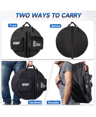 Disc Golf Basket Carrying Bag, Golf Frisbee Basket Transit Bags for 12-Chain/24-Chain Golf Targets Basket