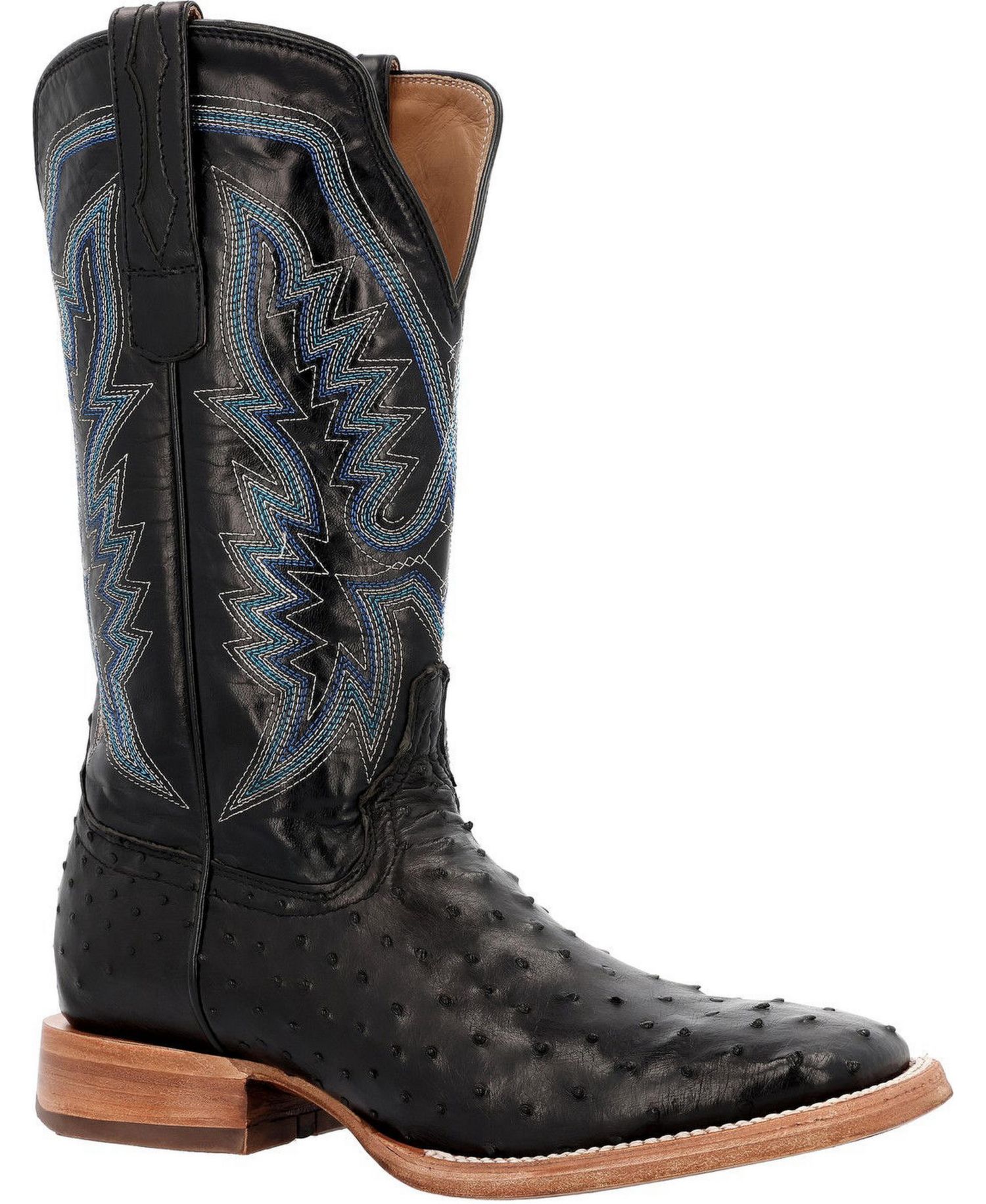 Men's PRCA Collection Full-Quill Ostrich Western Boot