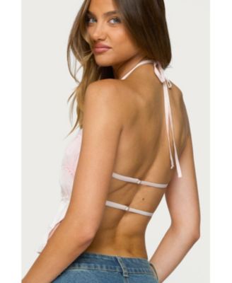 Women's Amit Tiered Chiffon Halter Top