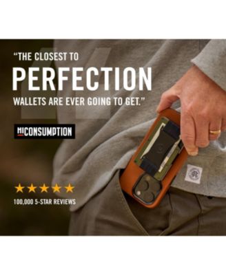 Men's RIDGE WALLET FOR MAGSAFE - Burnt Titanium - Cash Strap