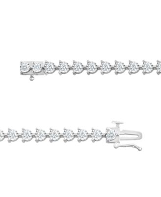 Lab Grown Diamond Tennis Bracelet (2 ct. t.w.) in Sterling Silver