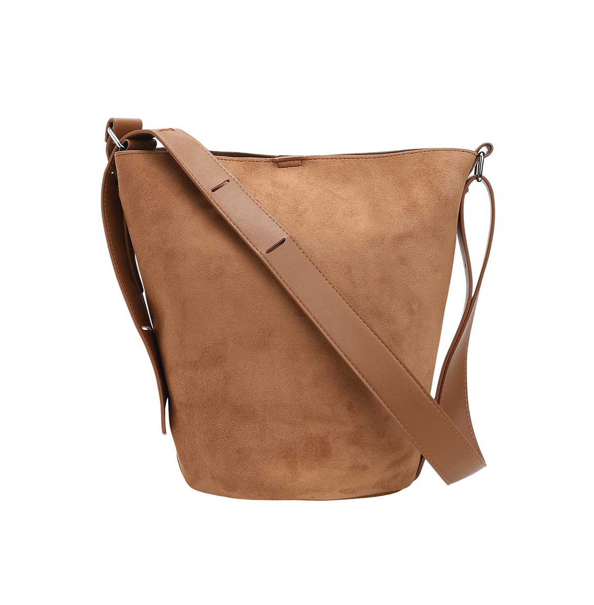 Women's The Bucket Tote Bag - Tan Brown - Brown