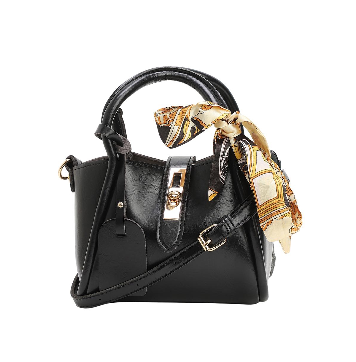 Women's The Galleria Hand Bag - Onyx Black - Black