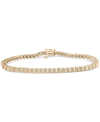 Diamond Bracelet (1-1/20 ct. t.w.) in 14K White Gold (also in 14K Yellow Gold)