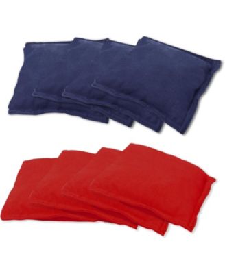 Set of 8 Premium Weather Resistant Regulation Size and Weight Cornhole Bean Bags.