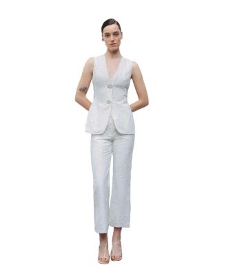 Women's Floral Embroidery Vest