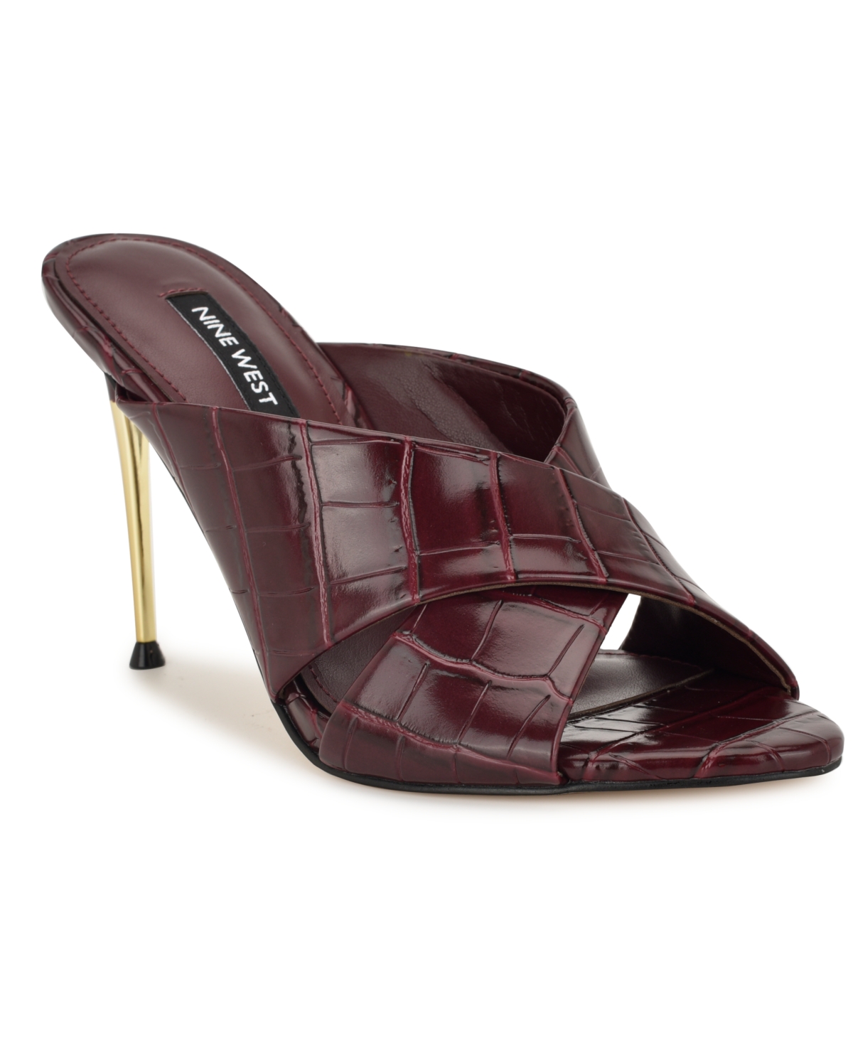 Nine West Women's Sancie Crisscross Stiletto Sandals