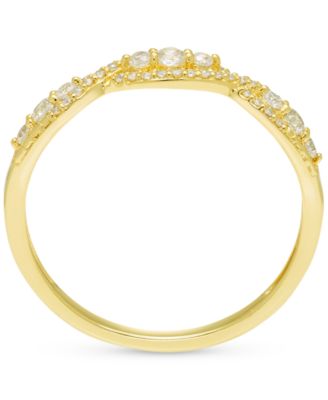 Diamond Infinity Band (1/4 ct. t.w.) in 14k Gold