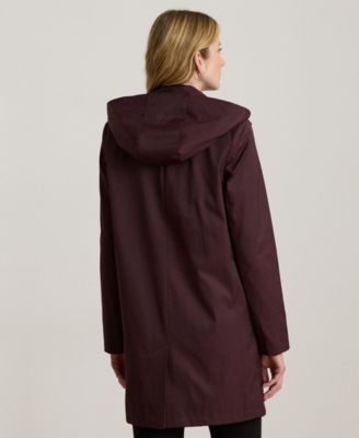 Women's Hooded A-Line Raincoat