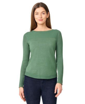 Melissa Paige - Women's Boat Neck Long-Sleeve Sweater