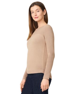 Women's Boat Neck Long-Sleeve Sweater
