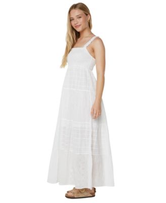 Juniors' Lily Bloom Cotton Sleeveless Maxi Dress