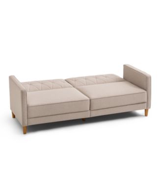 77" Polyester Victoria Convertible Sofa Bed, Created for Macy's