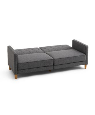 77" Polyester Victoria Convertible Sofa Bed