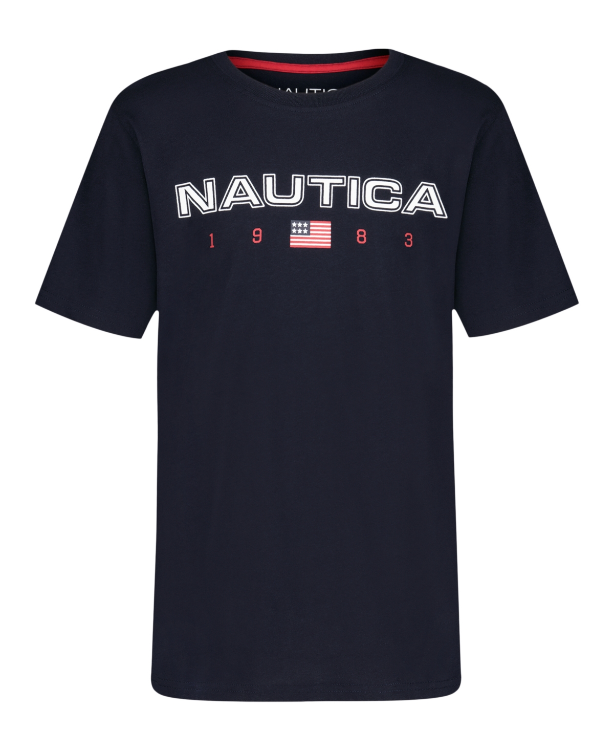 Nautica Big Boys Nautica Flag Short Sleeve T-Shirt
