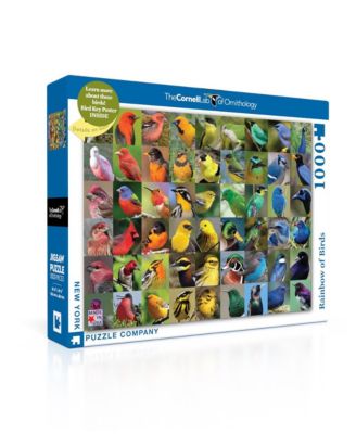 Rainbow of Birds 1000 Piece Puzzle