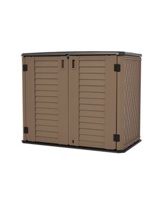 HDPE 50" W x 29" D x 41" H Outdoor Storage Cabinet