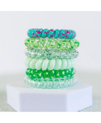  Hair Tie Set - Green Shades