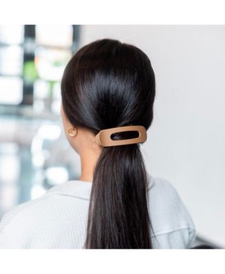 Mixed Size Flat Lay Clip Set - Camel