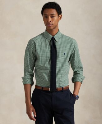 Men's Slim-Fit Stretch Poplin Shirt