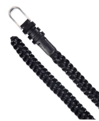 Micheal Kors Women's Braided Leather Belt