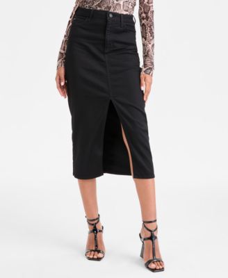 Women's Mila Denim Midi Skirt