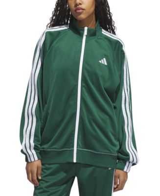 トップス holiday PUFF SLEEVE TRACK JACKET adidas Women's Zip-Front Long-Sleeve Logo Track Jacket - Macy's